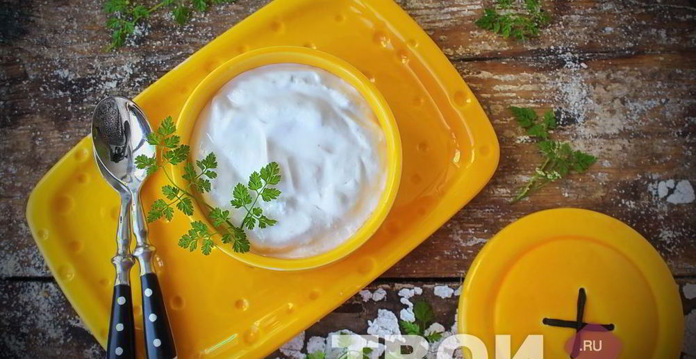 Рецепт диетический майонез