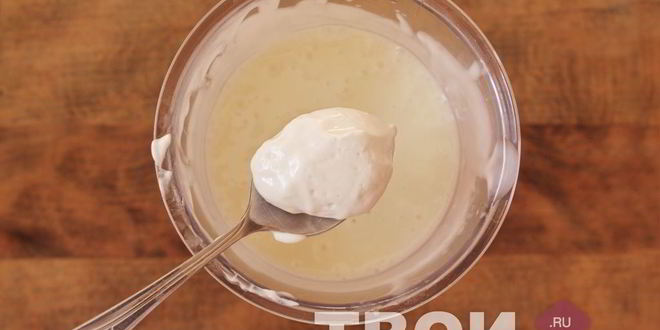 Рецепт майонеза без яиц