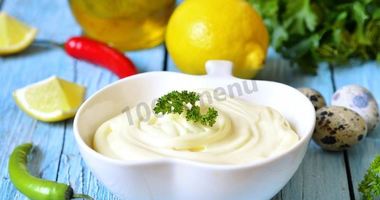 Рецепт Майонеза на молоке и яйцах домашний