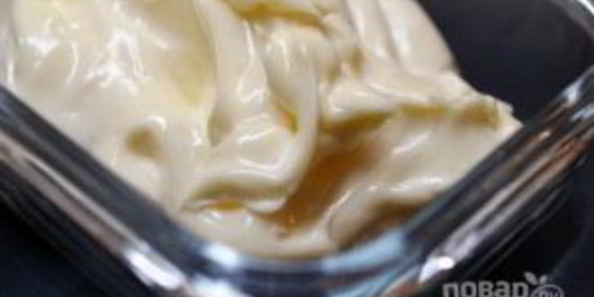 Рецепт майонеза своими руками