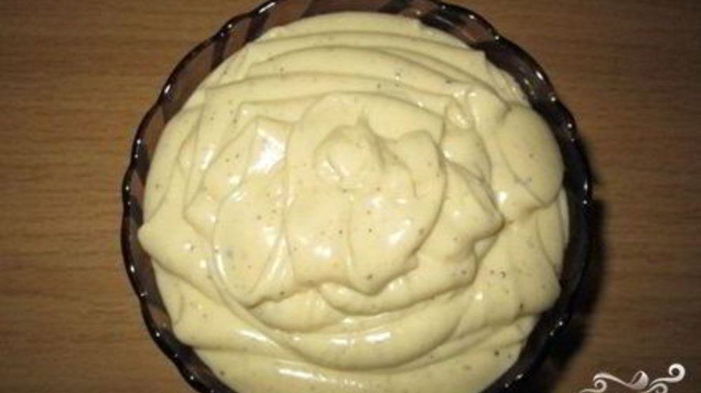 Как приготовить вегетарианский майонез из сметаны