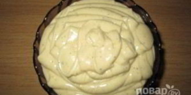 Рецепт вегетарианского майонеза из сметаны