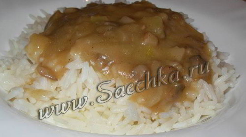 Как приготовить грибной соус