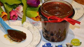 Рецепт Карамельно-сливочного соус для торта, десертов, блинов