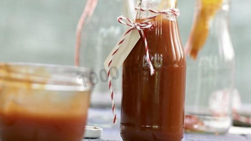 Как приготовить домашний кетчуп с крахмалом на зиму