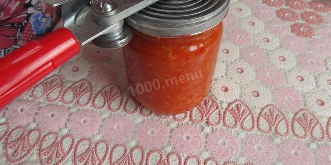 Рецепт кетчупа из болгарского перца на зиму