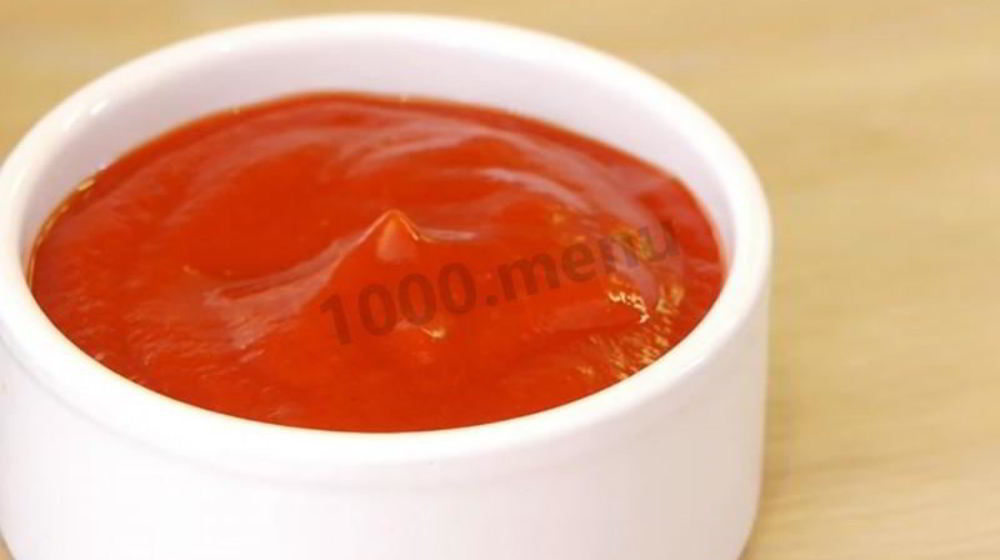 Как приготовить кетчуп из томатной пасты домашний
