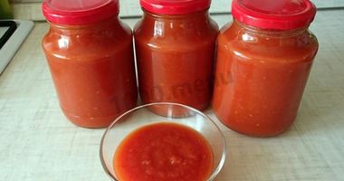 Рецепт Кетчупа на зиму без стерилизации