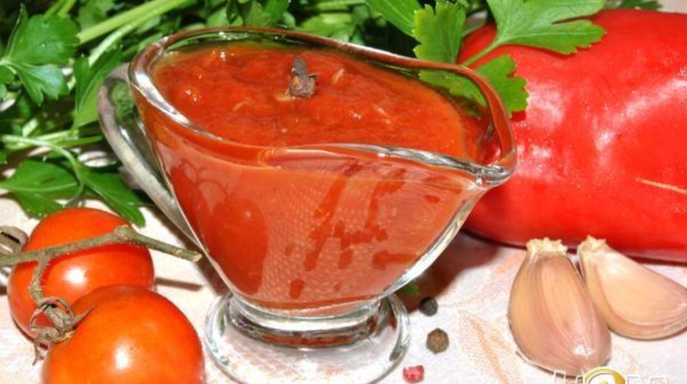 Как приготовить кетчуп по-домашнему с дымком