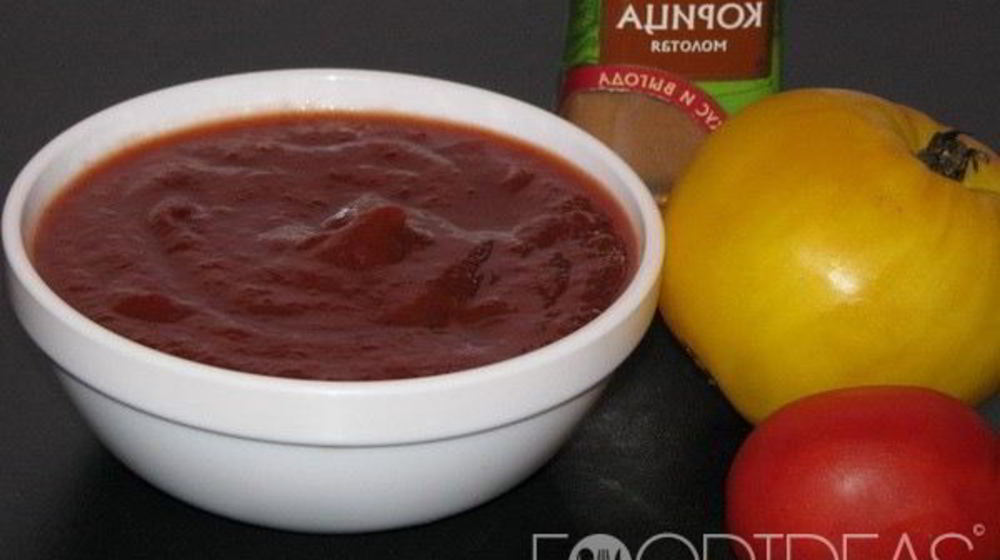 Как приготовить кетчуп со сливами и яблоками