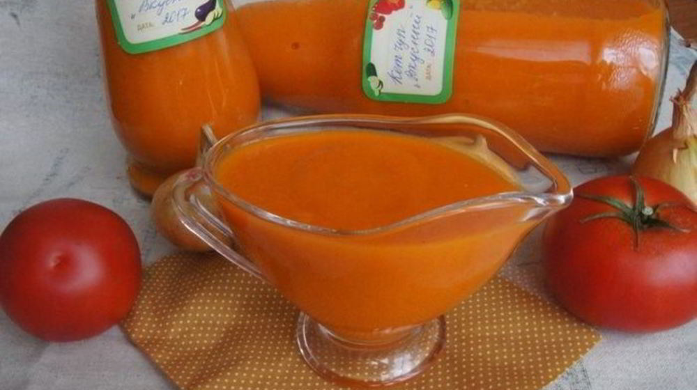 Как приготовить кетчуп вкусный