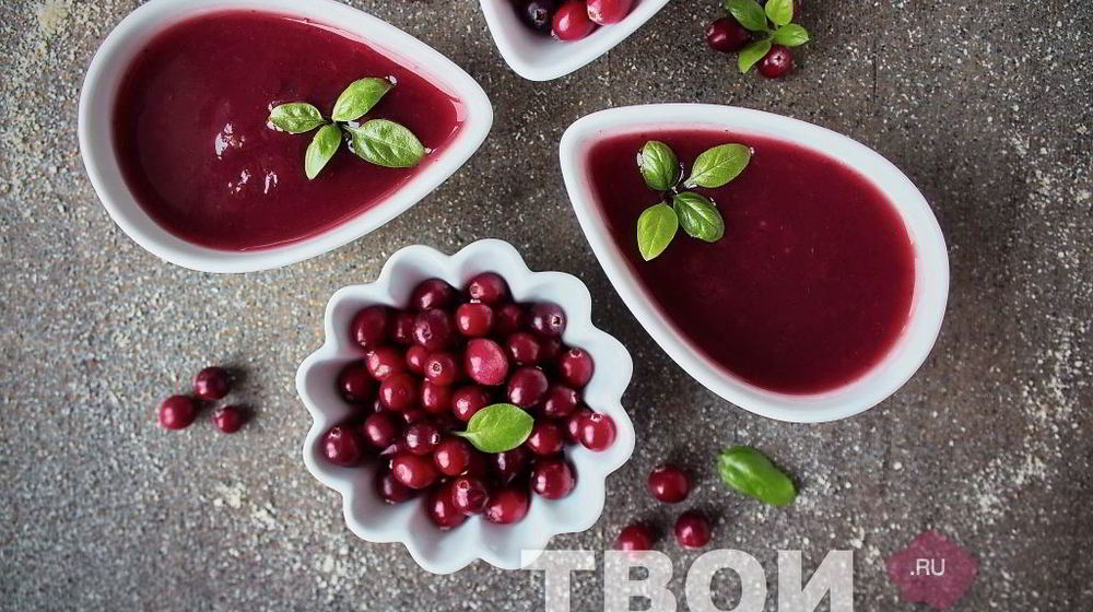 Как приготовить клюквенный соус к мясу