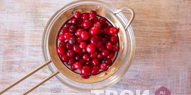 Рецепт клюквенного соуса к мясу