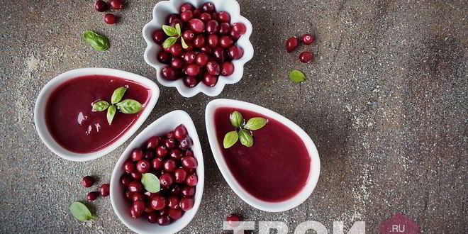 Рецепт клюквенного соуса к мясу