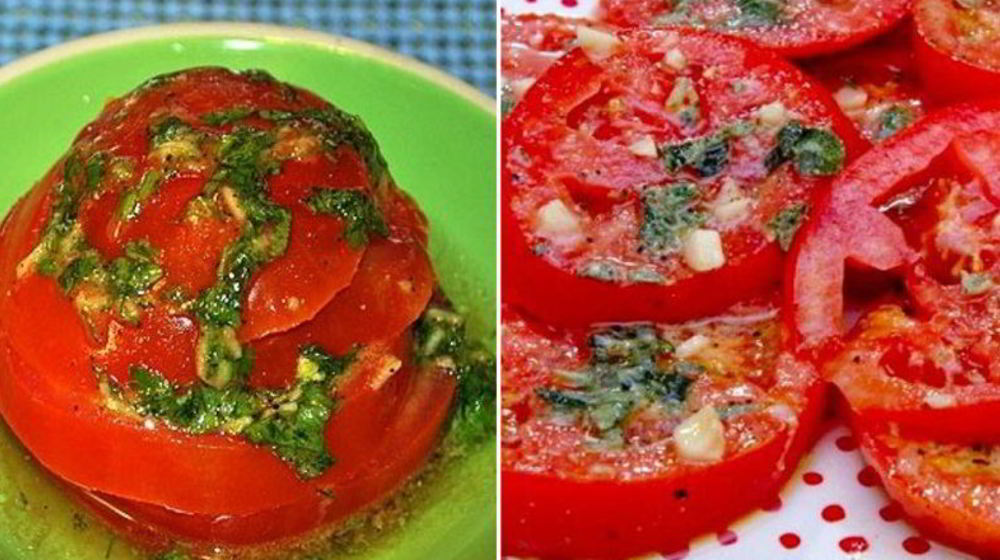 Как приготовить быстрый маринад для помидоров