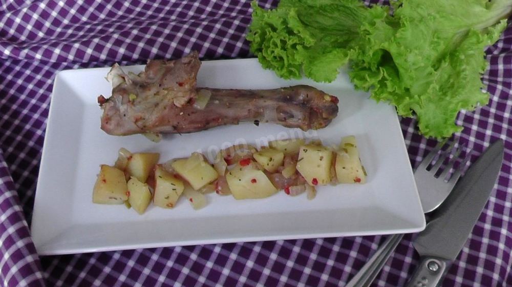 Как приготовить маринад для бараньей ноги