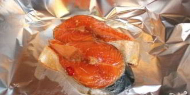 Рецепт маринада для лосося в духовке