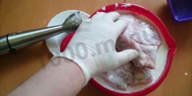 Рецепт маринада для мяса на пиве и кефире