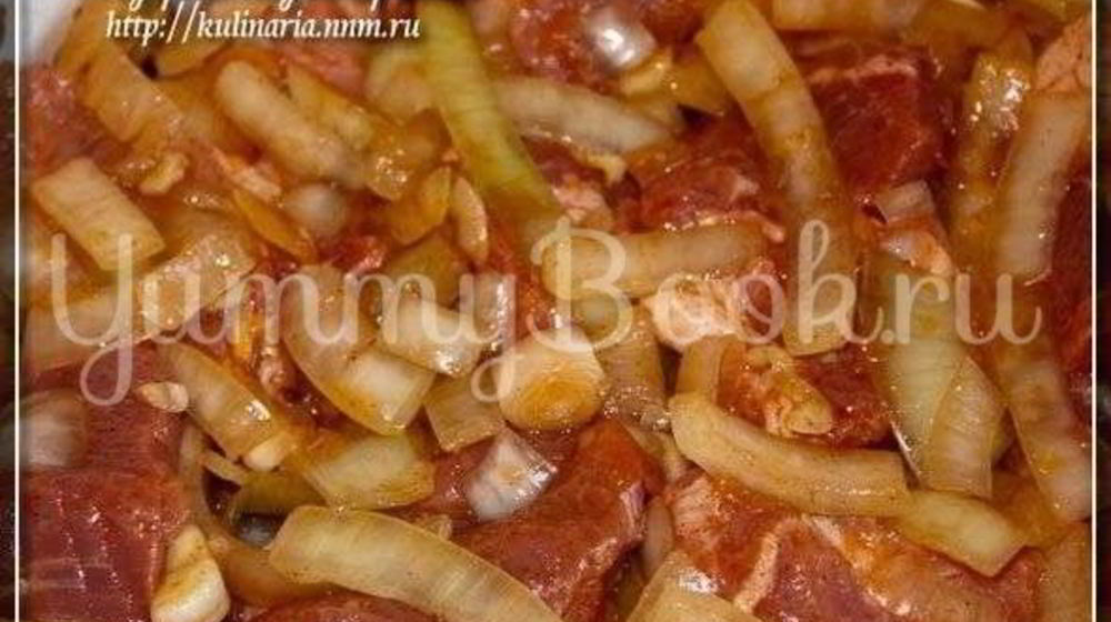 Как приготовить вариант маринада для мяса на шампурах на мангале