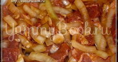 Рецепт Варианта маринада для мяса на шампурах на мангале