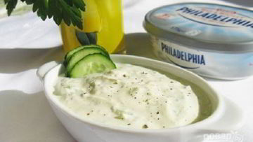 Рецепт Огуречного соуса вместо майонеза