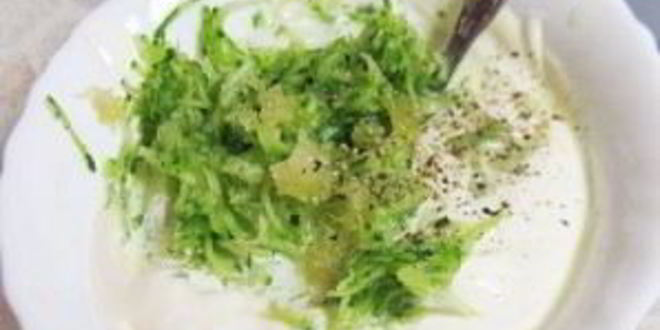 Рецепт огуречного соуса вместо майонеза