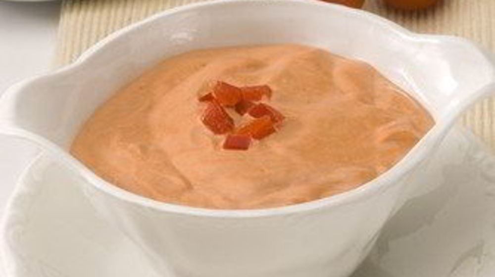 Как приготовить салатную заправку из козьего сыра и томатов