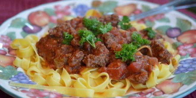 Рецепт сицилийского мясного соуса для пасты