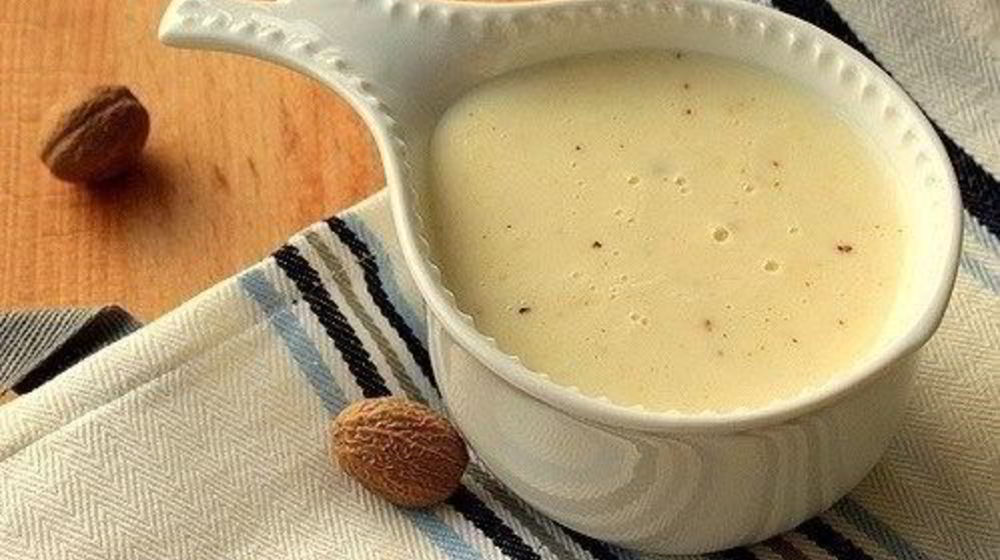 Как приготовить белый соус бешамель