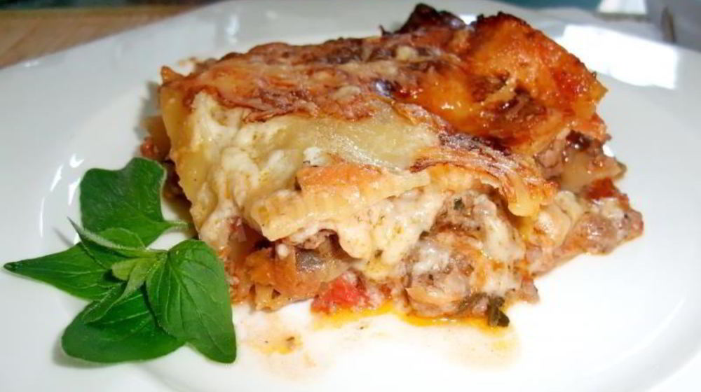 Как приготовить лазанья с фаршем бешамель домашняя в духовке