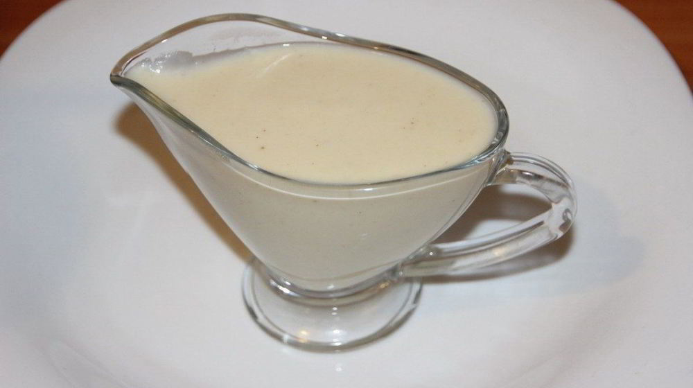 Как приготовить соус бешамель со сливками