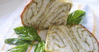 Рецепт Хлеба с соусом песто