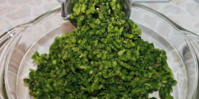 Рецепт песто из черемши