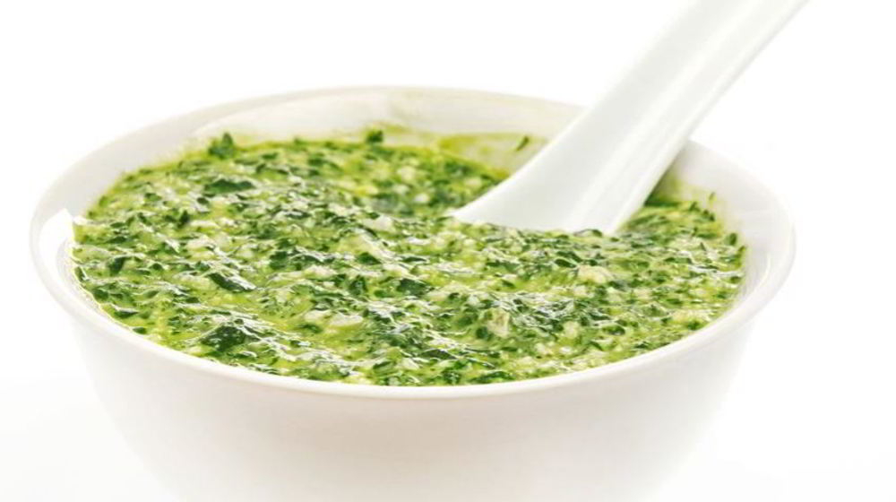 Как приготовить песто из корн-салата и руколы