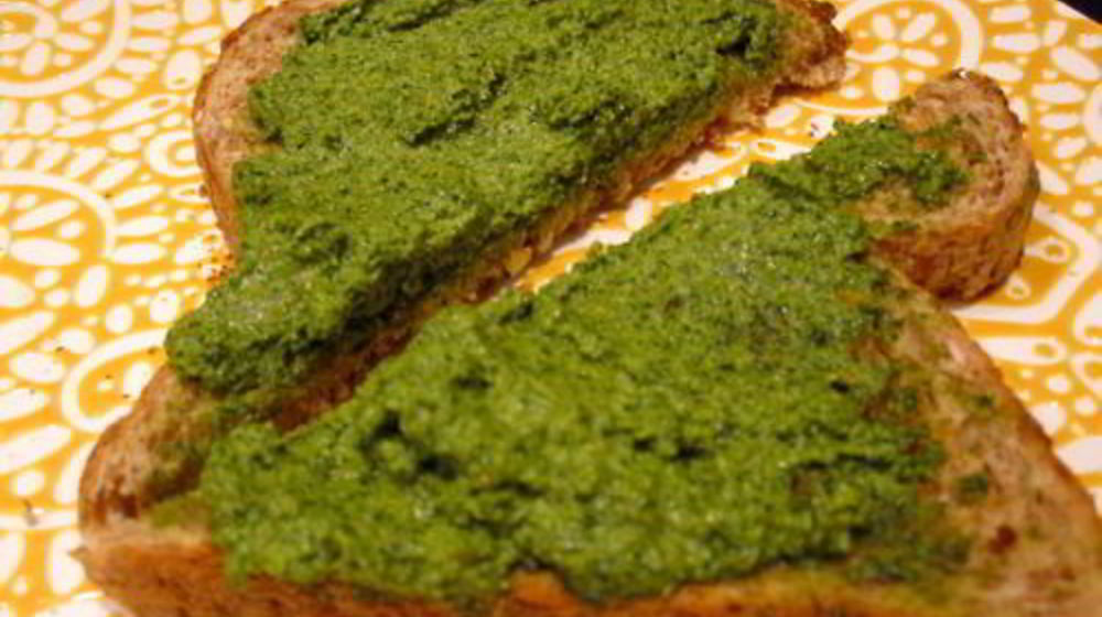 Как приготовить песто из листовой капусты