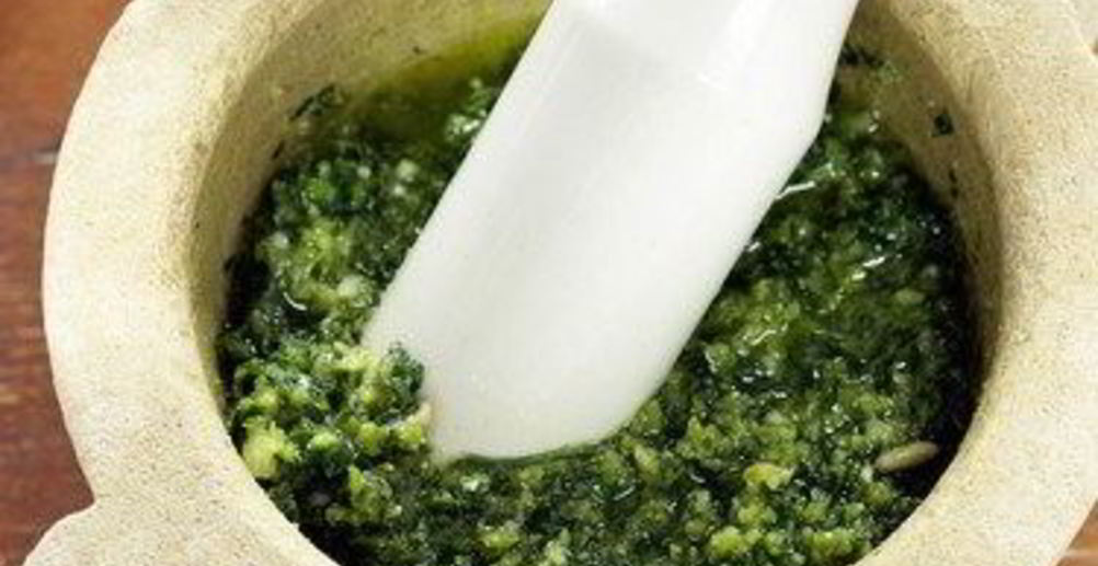 Рецепт песто из грецких орехов