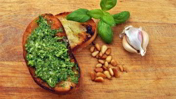 Рецепт Песто из рукколы и фисташек