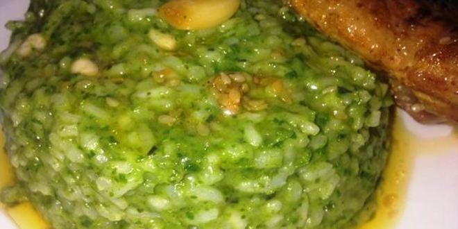 Рецепт рисового песто