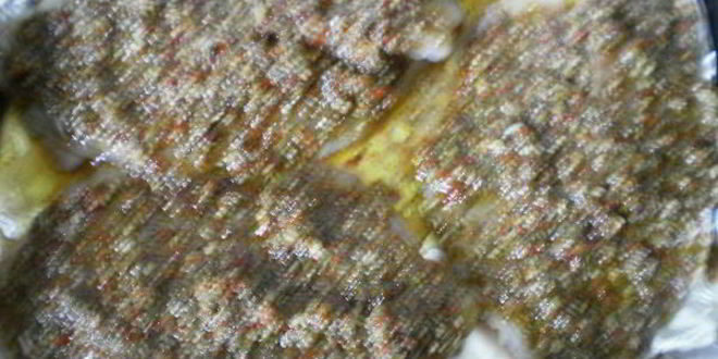 Рецепт рыбы запеченной с соусом песто