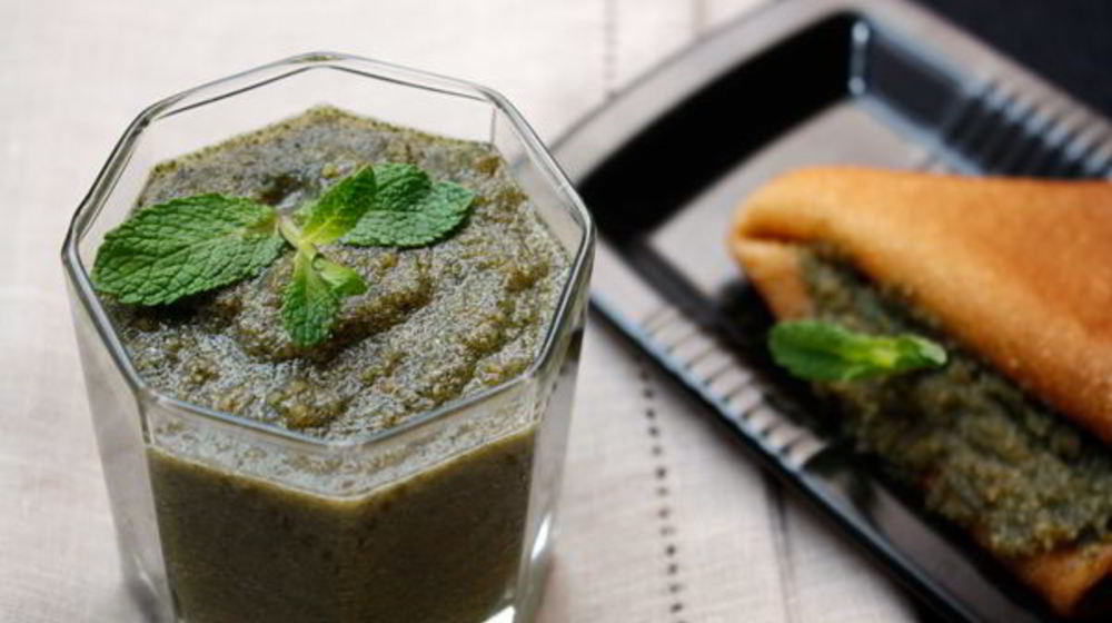 Как приготовить сладкий мятный песто