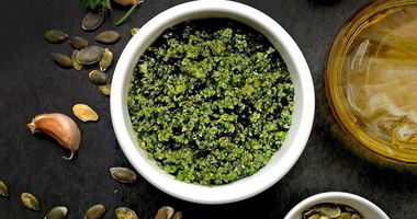 Рецепт Соуса песто с тыквенными семечками