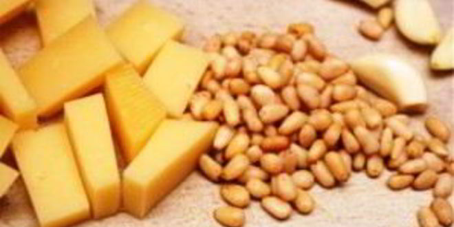 Рецепт спагетти с соусом песто