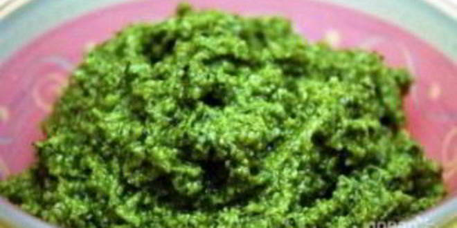 Рецепт спагетти с соусом песто