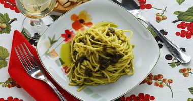 Рецепт Тренетте с соусом песто