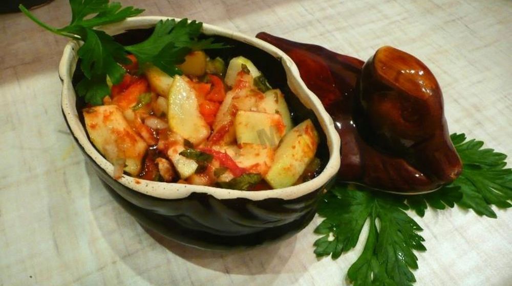 Как приготовить соус с кабачками и картошкой