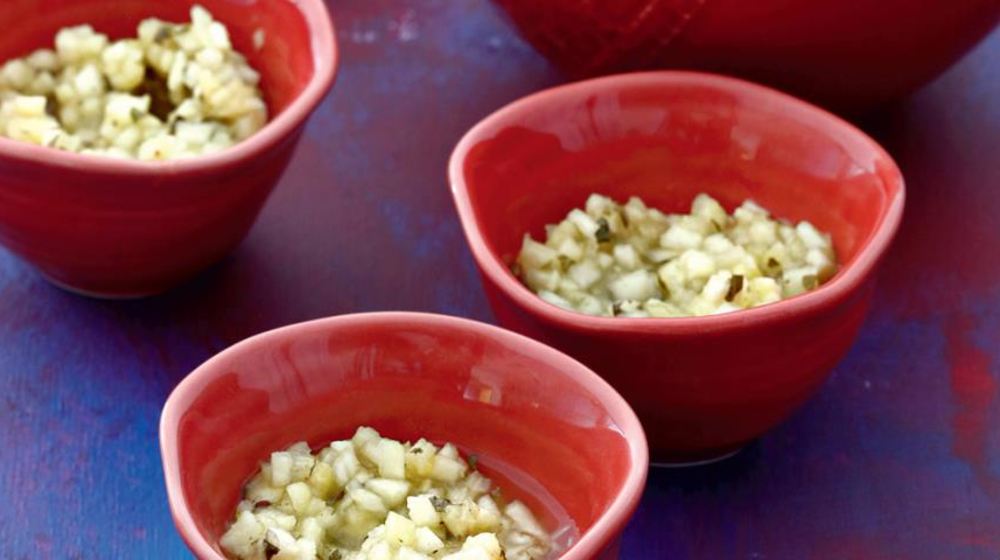 Как приготовить ананасовую сальсу к мясу