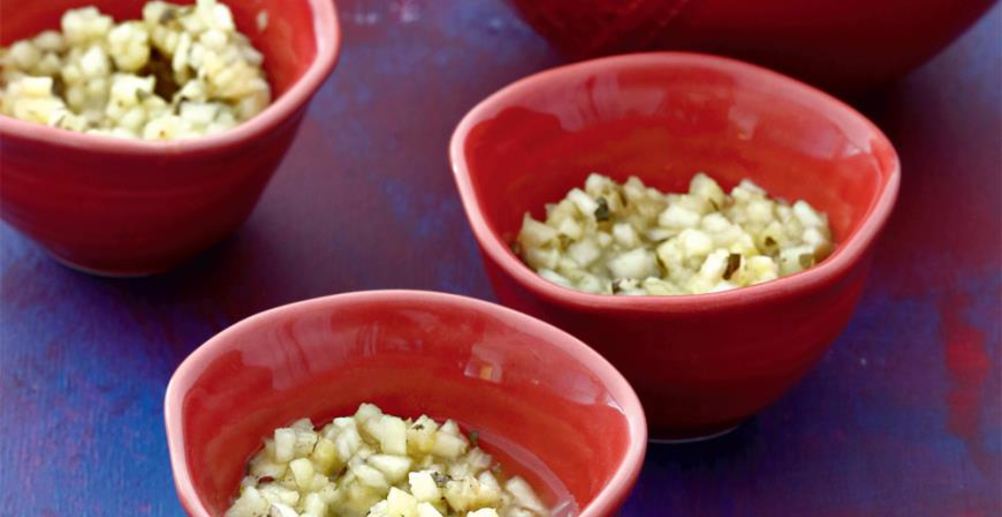 Рецепт ананасовую сальсу