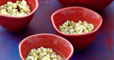 Рецепт Ананасовой сальсы к мясу