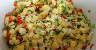 Рецепт Ананасовой сальсы