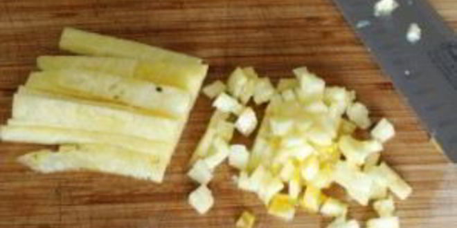 Рецепт ананасовой сальсы